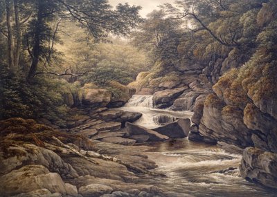 Rhiadr Ddu, près de Maentwrog, nord du Pays de Galles - John Glover